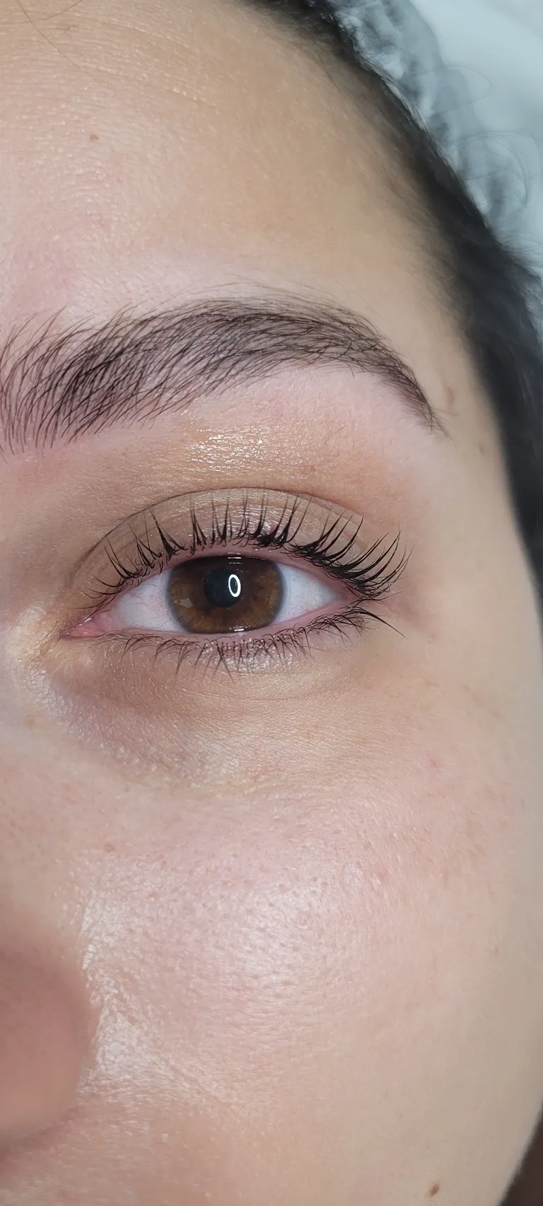 Resultado de tratamento Lash Lifting